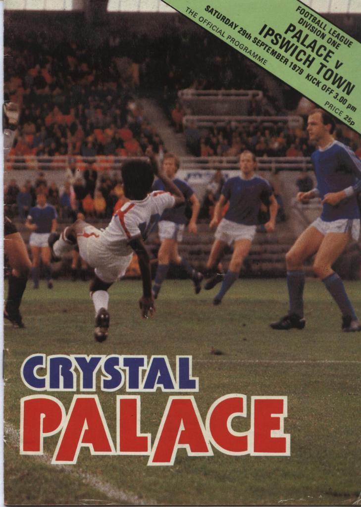 Cristal Palace v Ipswich Town_29.09._1978_div. one (England)