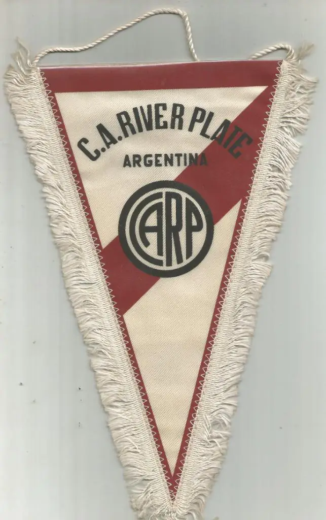 вымпел._CA_RIVER_PLAIE_Argen tina._Односторонний.(c_бахра мой)_размер _14,5х25_см.