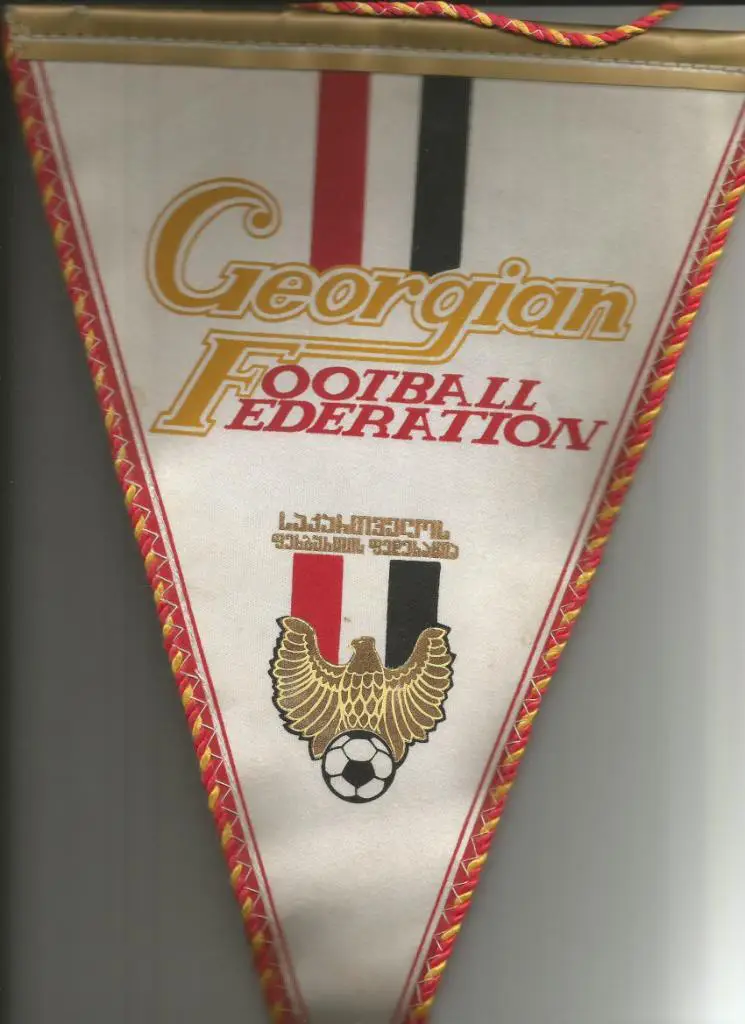 вымпел.Федерация _футбола_ Грузии. _(односторонний)