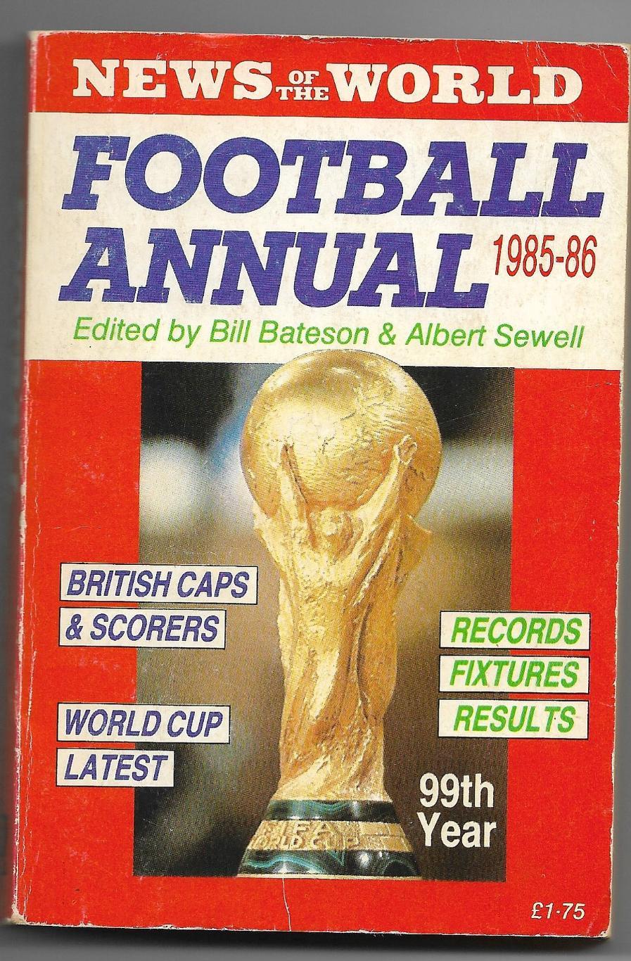 Football _annual. _1985-86_(England)