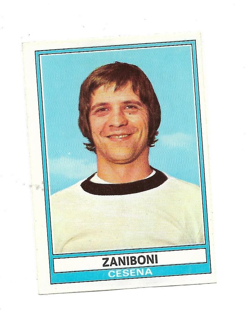 наклейки Panini из 70-х. ZANIBONI_Cesena