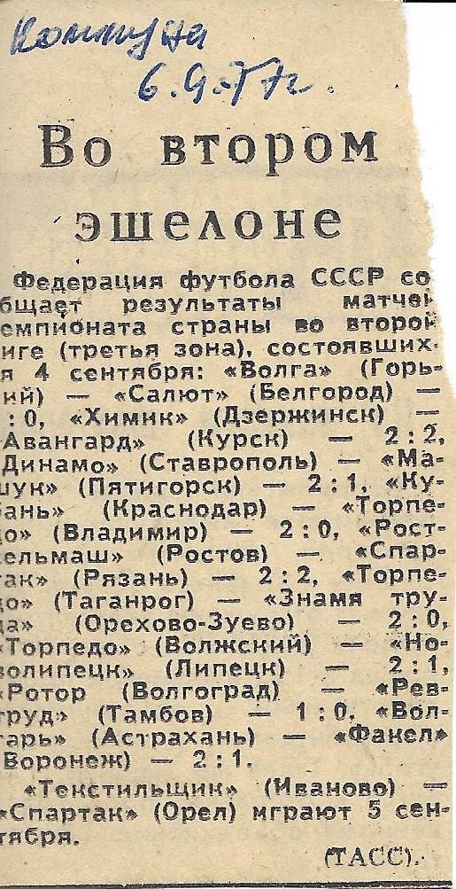 Обзор_матчей_воронежского ФАКЕЛА. _1977_(7951)