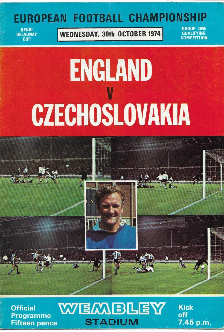 offic._programme_ENGLAND v CZECHOSLOVAKIA _30.10. 1974_EURO_qualif.