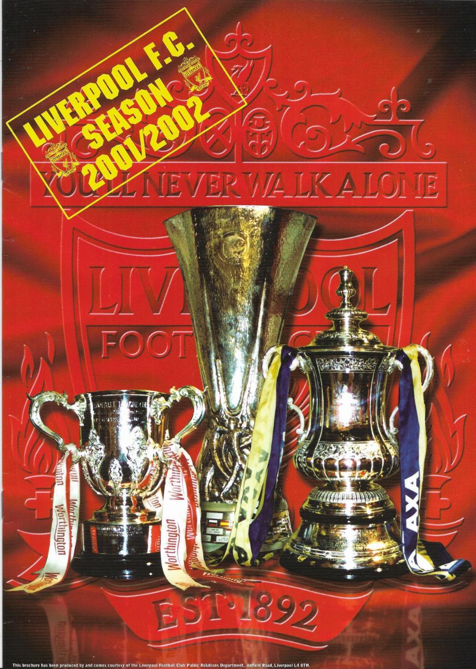 журнал. LIVERPOOL_FC._Season_2001-20 02