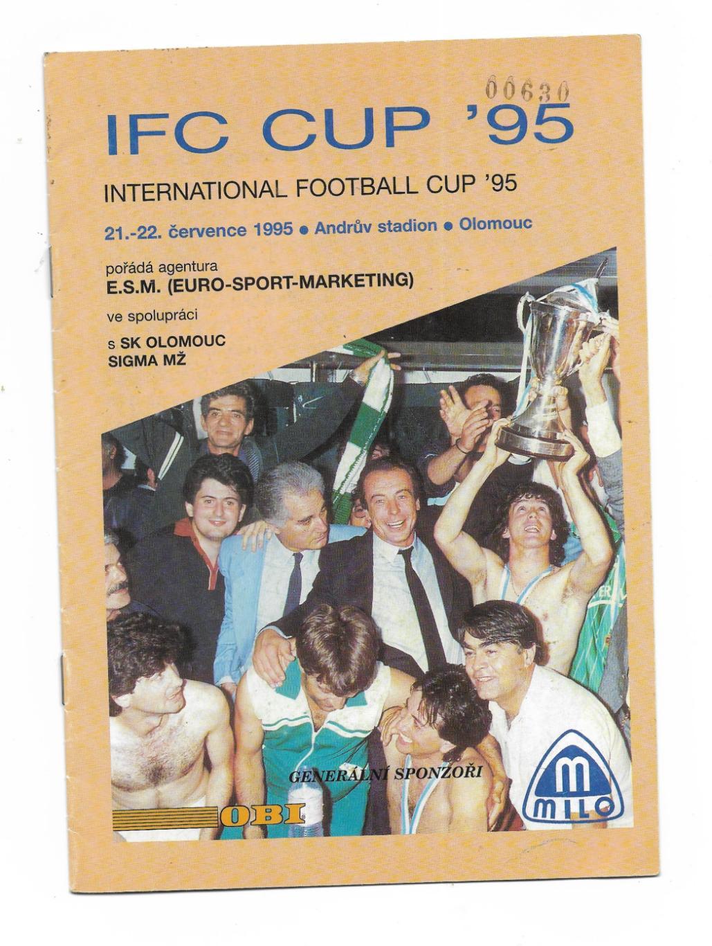 программа. IFC_CUP-95._Slavia_Praha,_Pa nathinaicos,_Austria,_Sigma_ Olom._1995