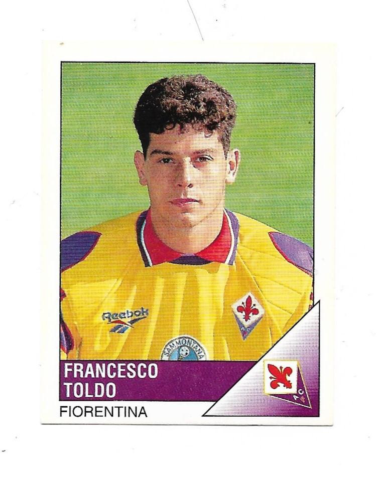 наклейка_FRANCESCO_TOLDO_Fio rentina_ (Calciatori _1995-96) #80