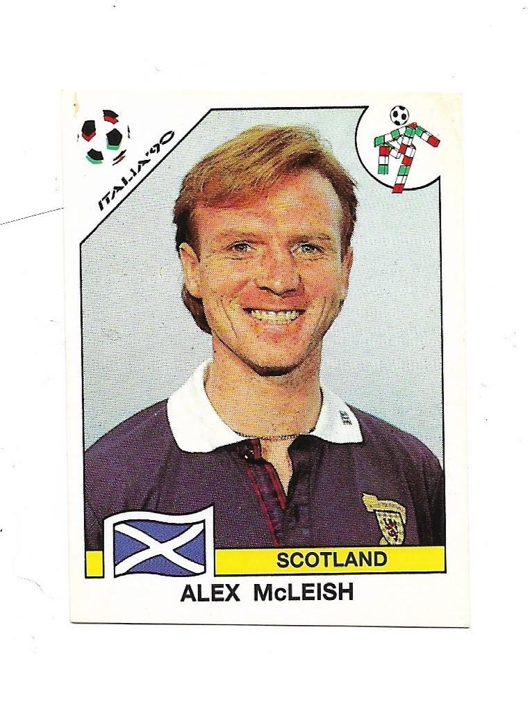 наклейкa_ALEX_McLEISH_Scotla nd_(ITALIA-90)_# 216