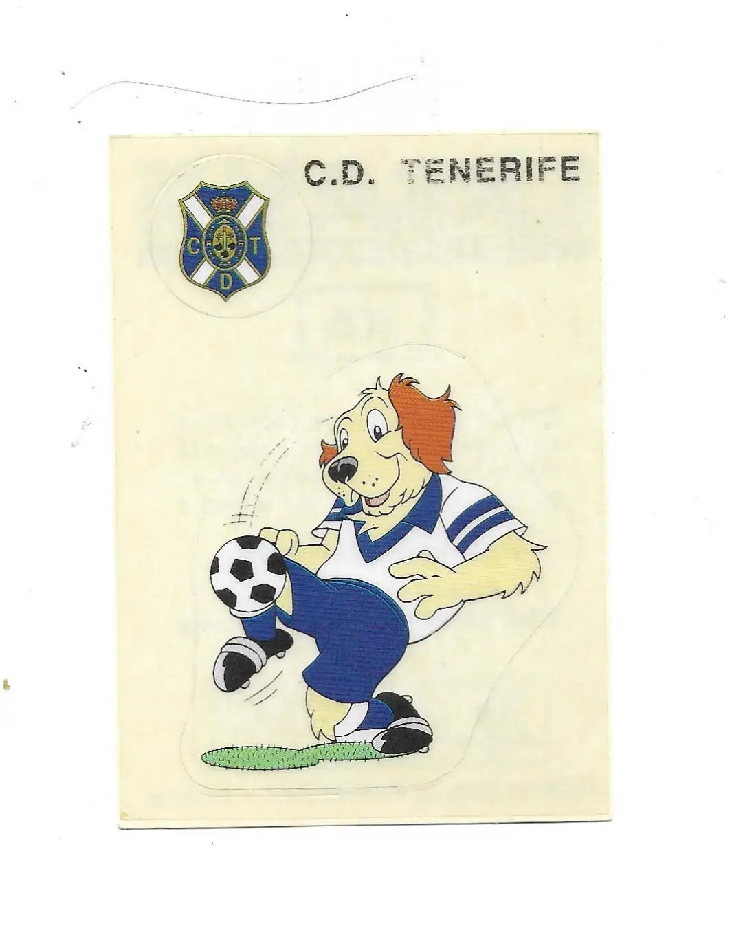 наклейкa_C.D._TENERIFE_ (LIGA_94-95)#305