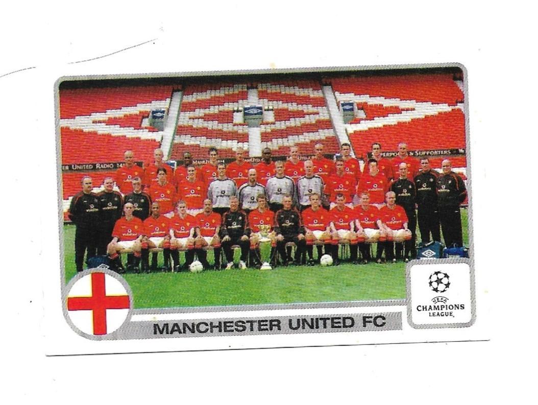 наклейкa_Manchester_United_( Champions_leagu e-2001-2002)_# 172