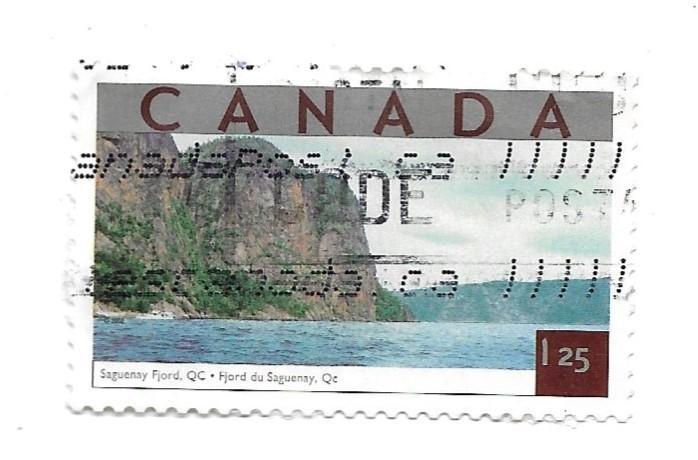 марка . почта CANADA._1.25. гашеная.