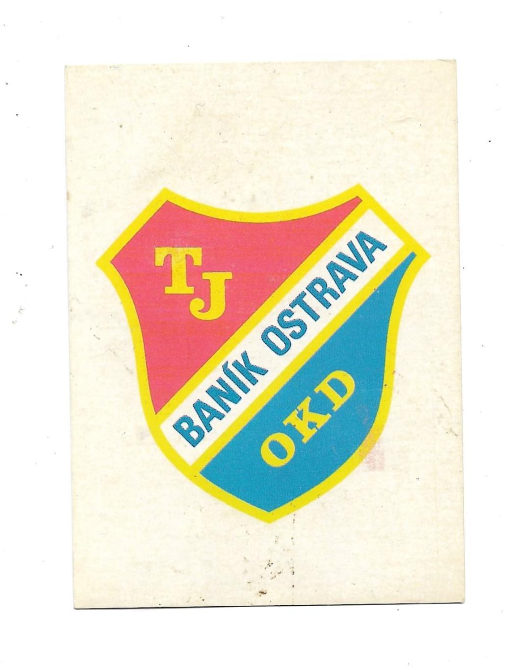 TJ_BANIK_OSTRAVA_CSSR_ календарик_на обр._ст._1983 .