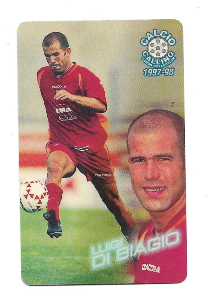 LUIGI_DI_BIAGIO._ТЕЛЕФОННАЯ КАРТОЧКА._calcio_calling_1997-98 (ITALY)
