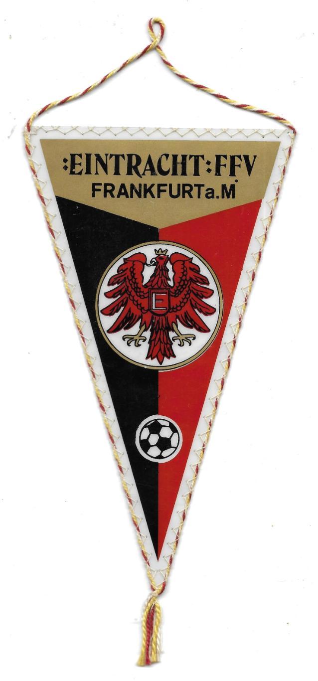 вымпел_ EINTRACHT_FFV. _Frankfurt_a_M._односторонний_