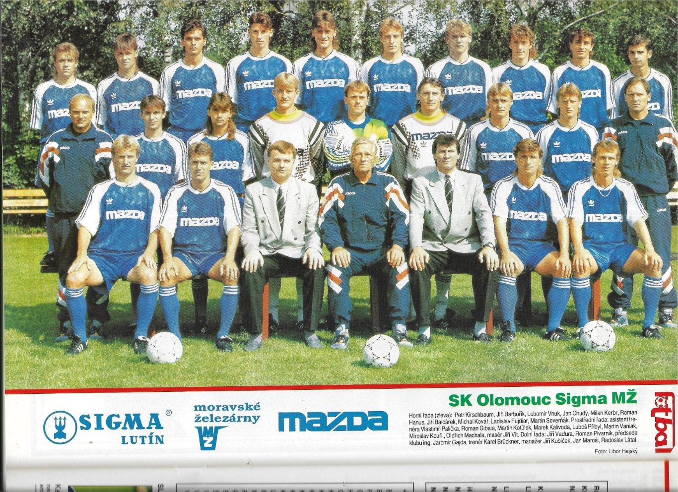 журнал._FOTBAL_special._!_liga_1993-94_Czech Rep._чешс..яз 3