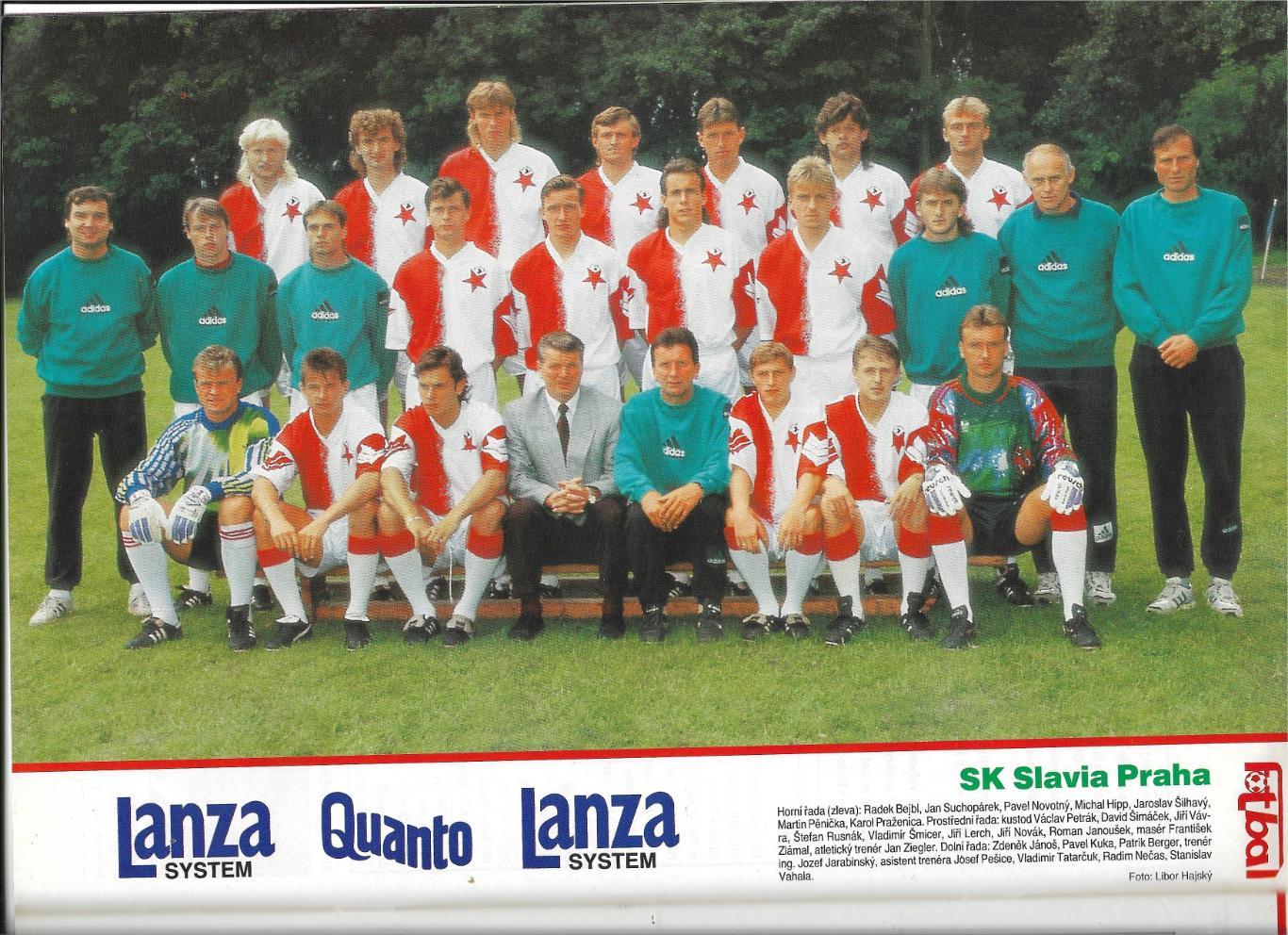 журнал._FOTBAL_special._!_liga_1993-94_Czech Rep._чешс..яз 4