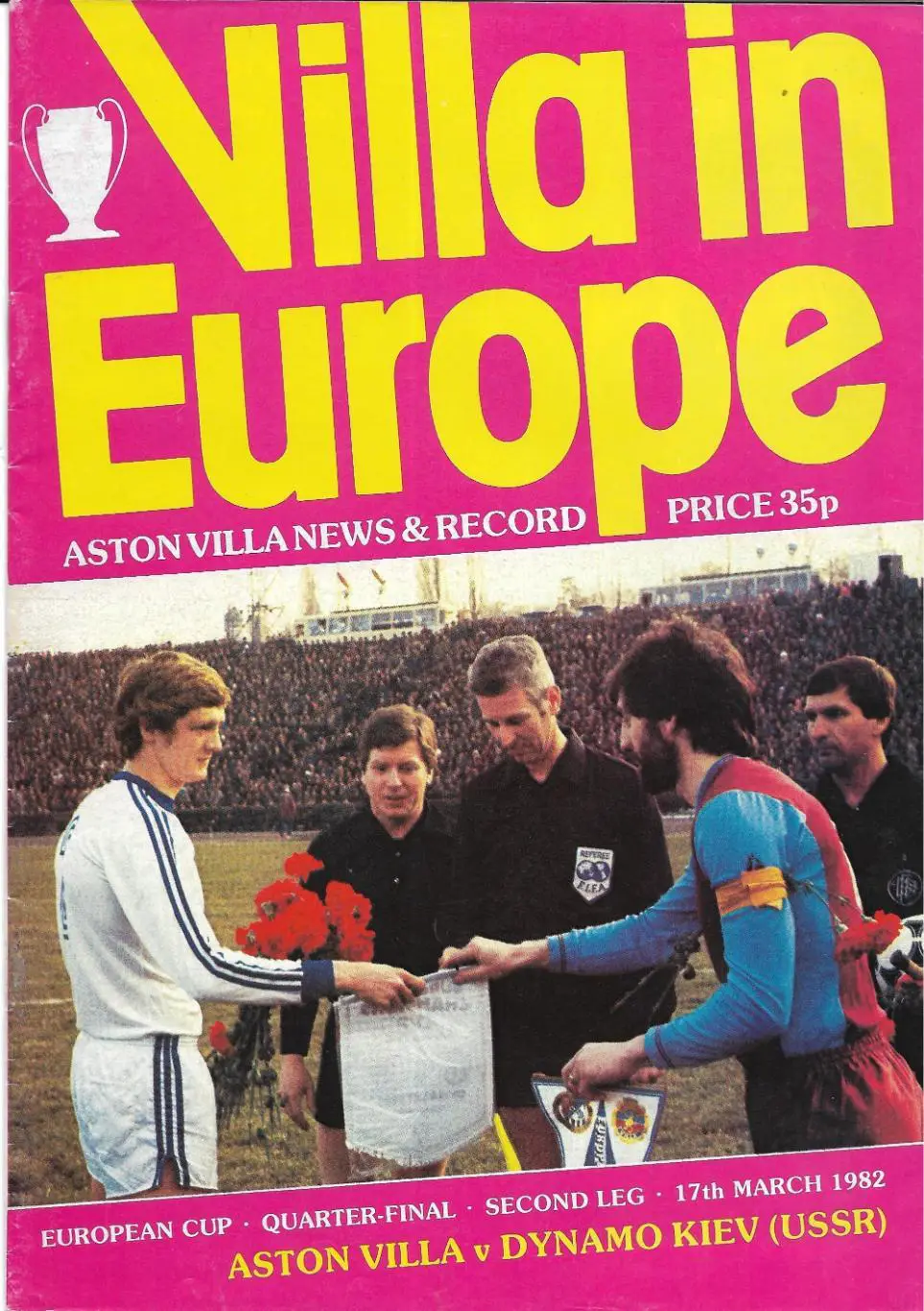 Aston_Villa v Dynamo_Kiev_ 17.03. 1982_ ECup