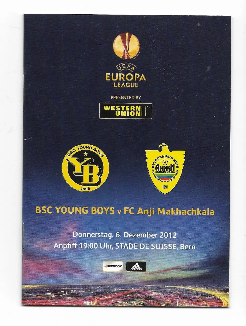 Young_Boys v Anji_Makhachkala _2012_UEFA
