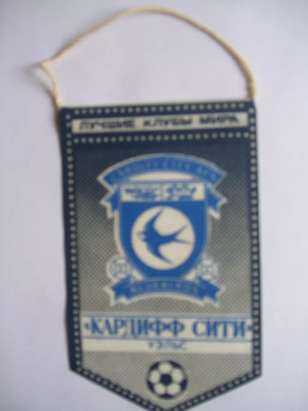 вымпел _лучшие_клубы_мира _ КАРДИФФ _СИТИ_ Уэльс