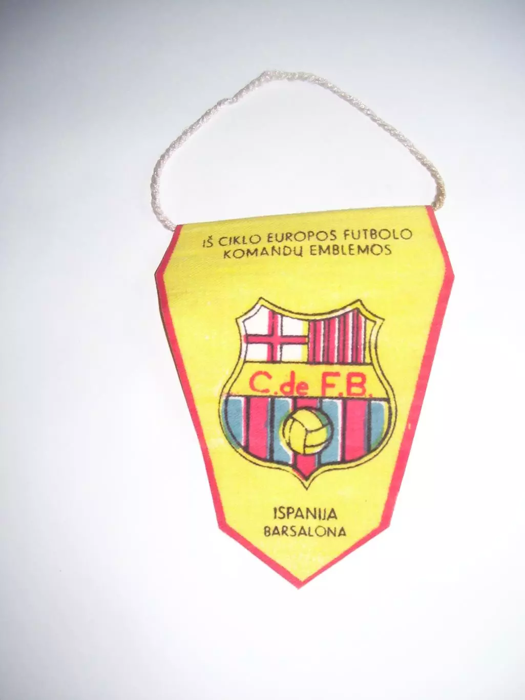 вымпел _ БАРСЕЛОНА _ Испания