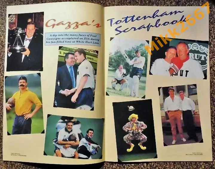 Tottenham Hotspur (Eng) - SS Lazio (Ita), Capital Cup Second Leg, 1992 3