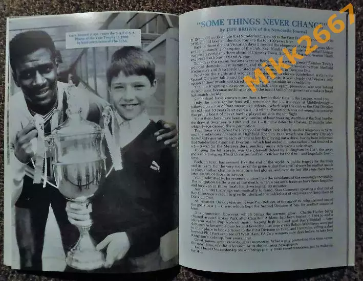 Sunderland A.F.C. 1890-1990 - 100 Years of League football 4