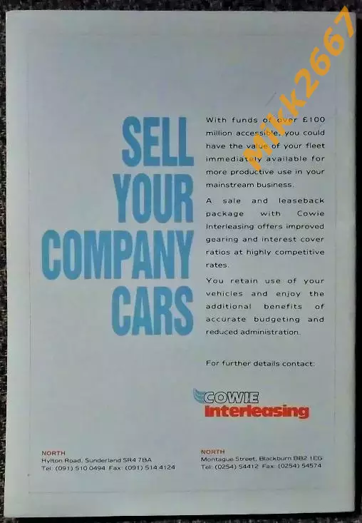 Sunderland A.F.C. 1890-1990 - 100 Years of League football 6