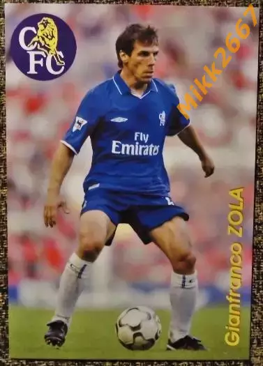 Gianfranco Zola / Джанфранко Дзола, В мире ФУТБОЛА- 260