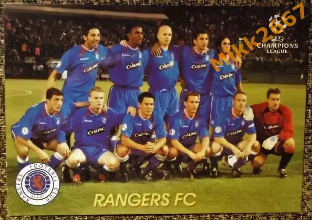 RANGERS FC / Глазго Рэйнджерс,В мире ФУТБОЛА- 363