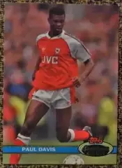 Paul Davis (Arsenal). Коллекция TOPPS Stadium Club Английская Премьер-Лига 92-93