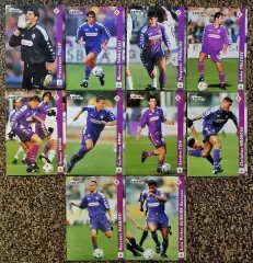 Карточки игроков Fiorentina. Коллекции DS Pianeta Calcio 1998-1999.