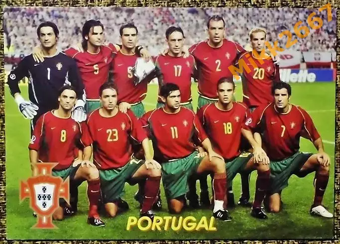 Сборная команда PORTUGAL / ПОРТУГАЛИЯ, В мире ФУТБОЛА- 149