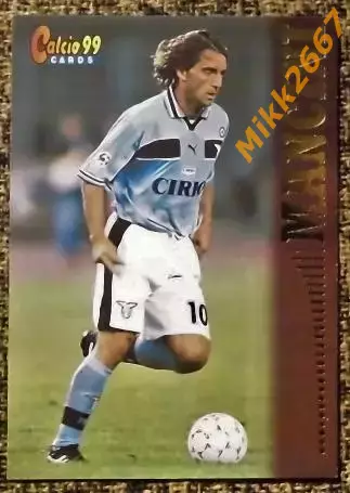 Roberto MANCINI. Коллекция Panini Calcio 99 Cards
