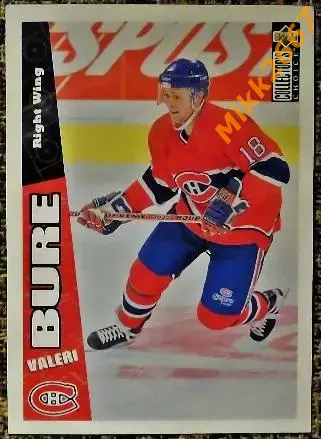 Valeri BURE / Валерий БУРЕ. Коллекция Collector's Choice NHL 1996-1997