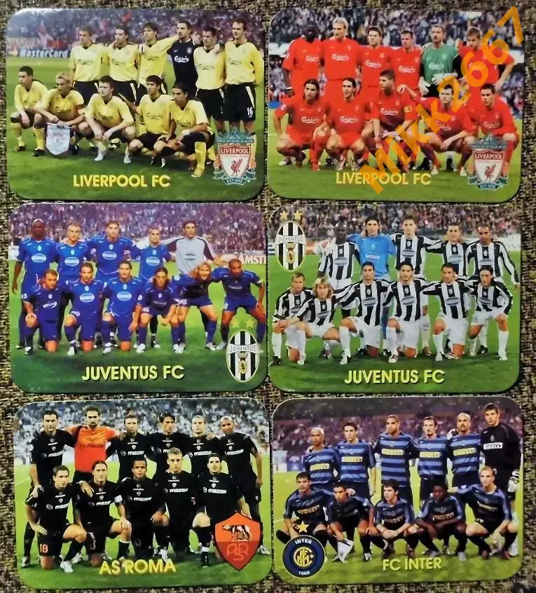 6 календариков 2006 года В Мире Футбола