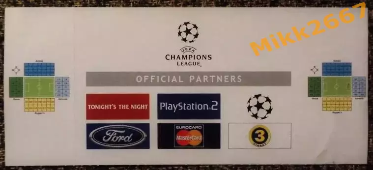 Rosenborg BK (Norway) - FC Inter (Italy). Лига Чемпионов УЕФА 2002/2003 1