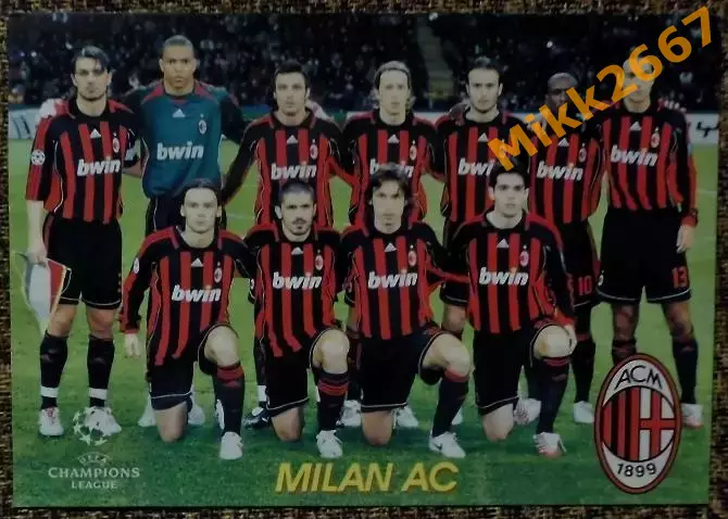 AC MILAN / МИЛАН,В мире ФУТБОЛА- 989