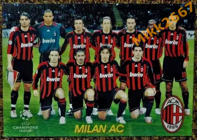 AC MILAN / МИЛАН,В мире ФУТБОЛА- 989