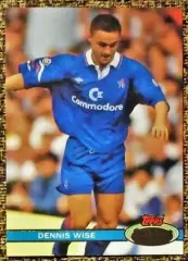 Dennis WISE. Коллекция TOPPS Stadium Club Английская Премьер-Лига 92-93