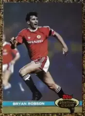 Bryan ROBSON. Коллекция TOPPS Stadium Club Английская Премьер-Лига 92-93
