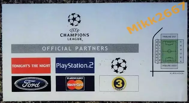 Rosenborg BK (Norway) - FC Porto (Portugal). Лига Чемпионов УЕФА 2001/2002 1