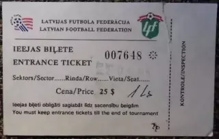 Латвия - Мальта. Товарищеский матч национальных сборных команд.