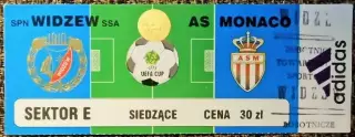 Видзев (Польша) - Монако (Франция). Кубок УЕФА 1999/2000