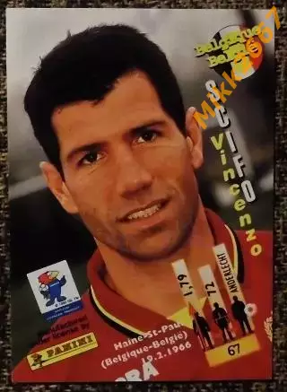 Vincenzo SCIFO. Коллекция PANINI Чемпионат Мира 1998 (коллекционные карточки) 1