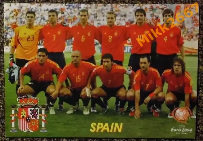 Сборная команда SPAIN / ИСПАНИЯ, В мире ФУТБОЛА- 453