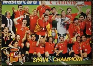 Сборная команда SPAIN / ИСПАНИЯ, В мире ФУТБОЛА- В32