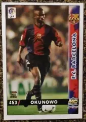 Gbenga Samuel OKUNOWO. Коллекция MUNDICROMO Испанская Лига 1998-1999