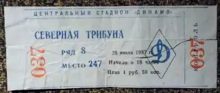 ЦСКА Москва - Динамо Киев, Чемпионат СССР 1987