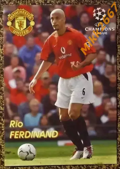 Rio FERDINAND / Рио ФЕРДИНАНД, В мире ФУТБОЛА- 200
