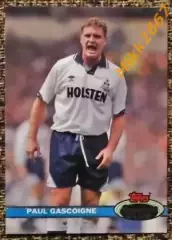 Paul Gascoigne. Коллекция TOPPS Stadium Club Английская Премьер-Лига 92-93