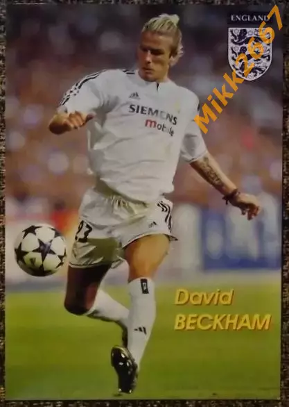 David BECKHAM / Дэвид БЕКХЭМ, В мире ФУТБОЛА- 332
